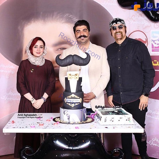 جشن تولد خواننده مشهور با کیک عجیب و غریبش+عکس