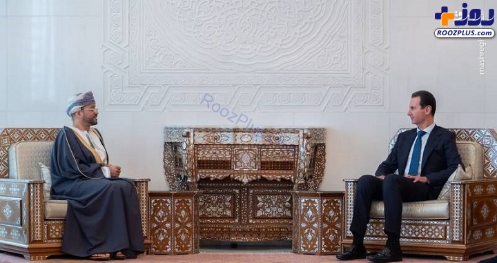 عکس/ دیدار وزیر خارجه عمان با بشار اسد
