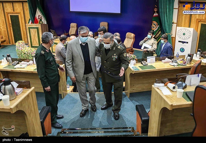 دیدار رئیس کمیسیون امنیت ملی مجلس با وزیر دفاع +عکس