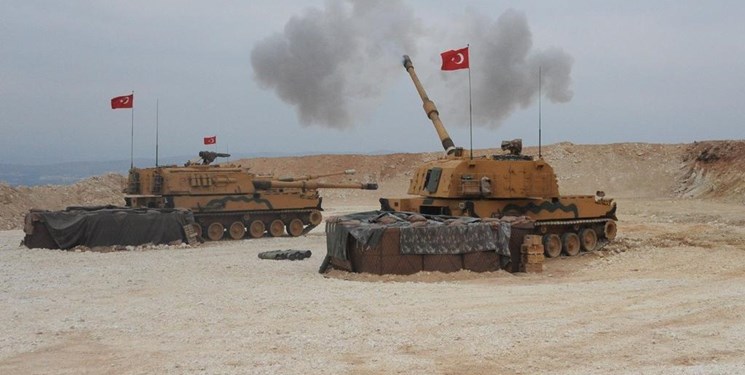 تعرض مجدد ترکیه به خاک سوریه؛ 6 نظامی سوری زخمی شدند