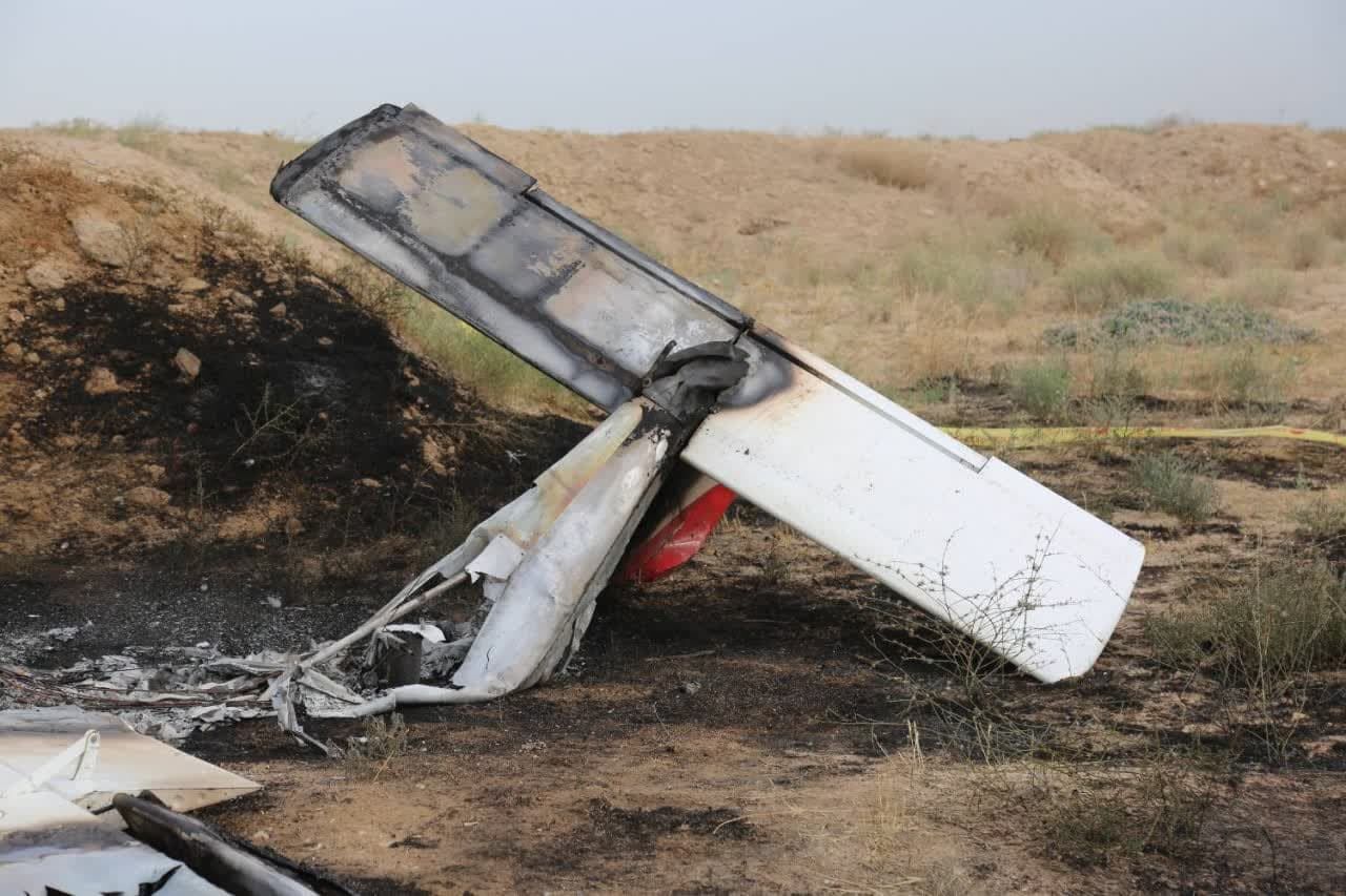 سقوط یک هواپیمای آموزشی در کرج ۲ کشته برجای گذاشت