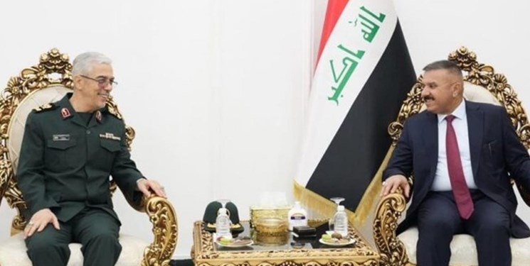 سرلشکر باقری: دولت عراق تا خلع سلاح کامل گروهک‌های تروریستی به اقدامات خود ادامه دهد/ مرز مشترک ایران و عراق باید مرز دوستی، تجارت و گردشگری امن باشد